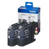 [Genuine Brother] Brother Industries Black Ink Cartridge 2-Pack (Eco Package) LC111BK-2PK-E Compatible Models: DCP-J957N, DCP-J557N, MFC-J727D/DW,