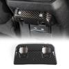 Rear Window Lift Switch Button Cover Trim For Jeep Wrangler JL 18+ Carbon Fiber
