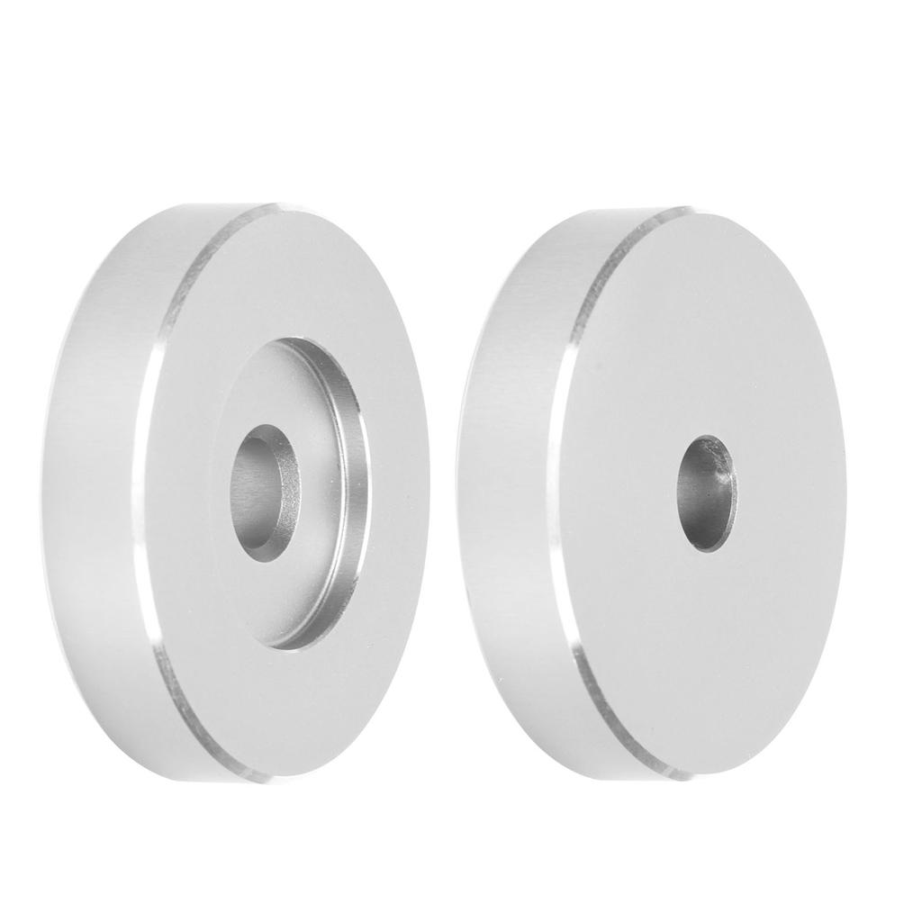 45 RPM Record Turntable Adapter Large Hole Conversion Sheet   Black Clamp Adapter for Most Big Hole Records