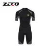 Mens 1.5mm Neoprene Full Body Short Sleeve Wetsuit Surfing Diving Snorkeling Warmth UV Protection Summer Winter
