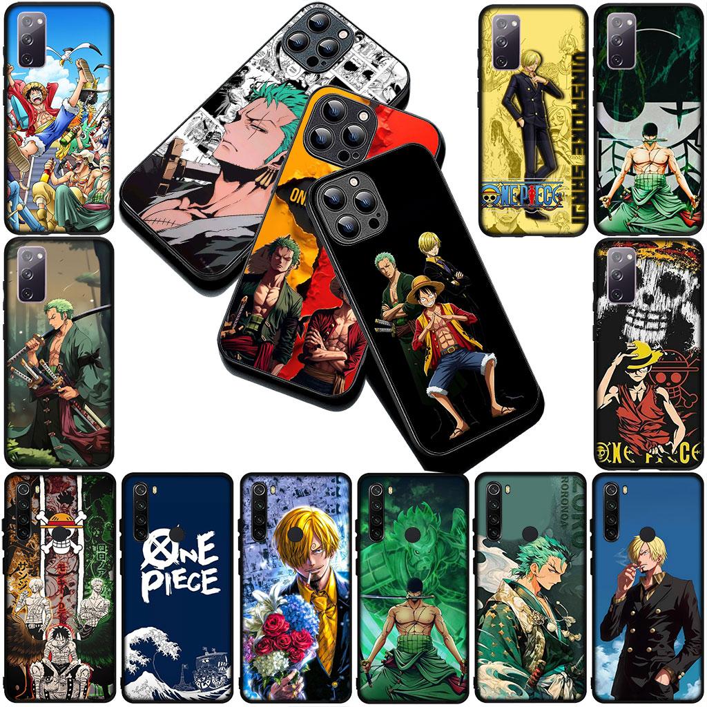 Phone Cover for Motorola Moto G86 G57 E14 E15 G14 G34 G35 G84 G24 A54 G15 Power E22 Case Sanji Roronoa Zoro One Pieces Luffy