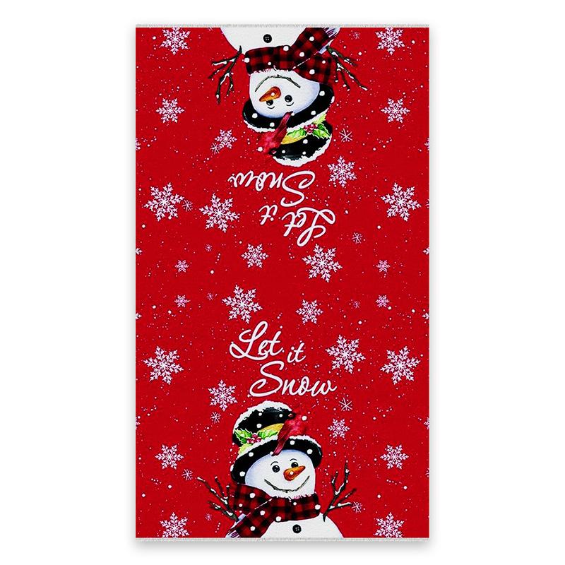 JIT Dropshipping Thanksgiving & Halloween Microfiber Kitchen Towels - Holiday Decorative Dish Towels