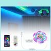 Bluetooth Control Remote Usb Tv Led Backlights 3m Rgb Color Changing Light Strip