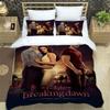 Die Twilight Saga bedruckte Bettwäsche-Sets exquisites Bettwaren-Set Bettbezug Steppbett-Set Bettwäsche-Set Luxuriöses Geburtstagsgeschenk
