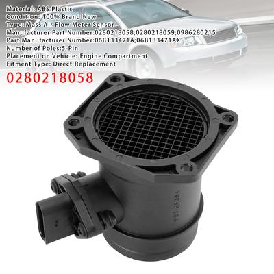 Luftmassenmesser Sensor für A4 B6 B7 A6 C5 VW Passat 3B 2.0L 0280218058