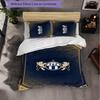 Biancheria da letto a tema FC Zürich Set 3 Pezzi Copripiumino Biancheria da letto decorativa per camera da letto per adolescenti Decorazione per la casa