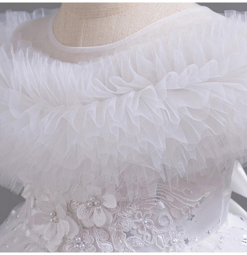 Fluffy Flower Girl's Formal Piano Princess Wedding Dress - New Children's Dress