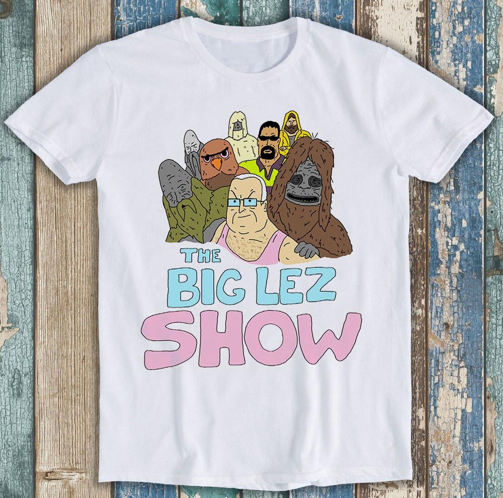 Sassy The Sasquatch Smoke Big Lez TV Show Funny Cult Gift Tee T Shirt M1386