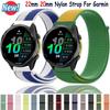 Cinturino in Nylon da 22mm 20mm per Garmin Forerunner 970 570 165 965 55 Venu 3 Stile Bandiera Braccialetto alla Moda Garmin Active 6 Approach S50