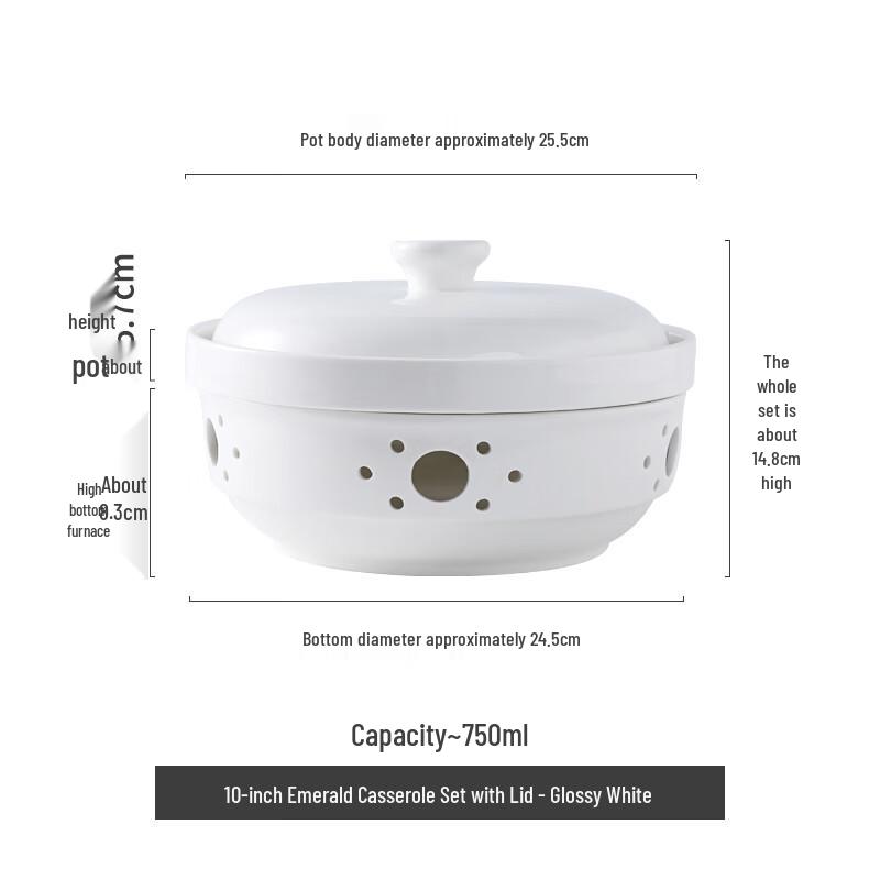 Nordic Ceramic Warming Serving Dish Set