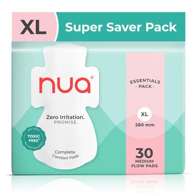 Nua Complete Comfort Hygieneeinlagen für mittleren Fluss XL