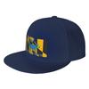 Fashion Come and Take It  Baltimore City Flag Flat Brim Sun Hat  Simple And Stylish Sun Hats