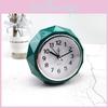 Diamond Faceted Bedside Alarm Clock With Dual Ringtones For Home Decor And Silent Mode
