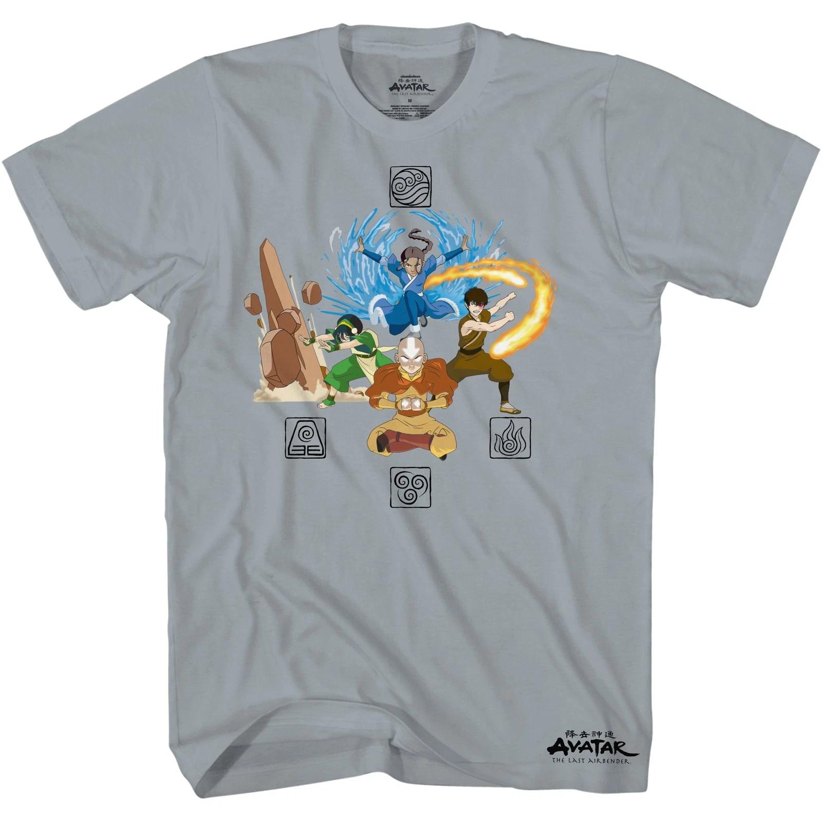 Avatar The Last Airbender the Four Elements T Shirt 130