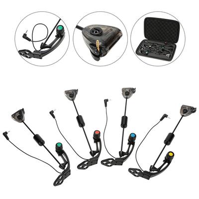 LED Fishing Swingers Set Fish Bite Indicator  Carp Fishing Tackle with Carry Case Fishing Bite Indicators
