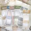 20pcs/lot Memo Pads Material Paper Isle of France Journal Scrapbooking Paper Card Background Decoration Paper