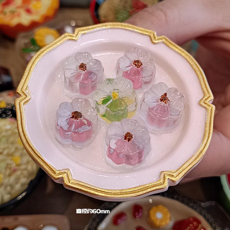 Creative 3D Local Snack Resin Fridge Magnet Sticker Food Simulation