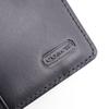 COACH logo Bi-Fold Wallet Gamaguchi black Calfskin Women Used