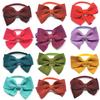 50/100pcs Pet Bow Ties Winter Dog Accessories Small Dog Pet Bowtie Puppy Bow Tie Collar for Small Dog Products Grooming Supplies