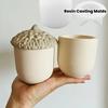 Latest Models Pine Cone Jar Silicone Mold, Plaster Jar Mold, for DIY Flower Pots, Candlesticks, Pen Holders, Storage Jars
