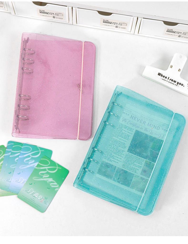 A6 Color Loose-Leaf Binder Notebook - Student Diary & Simple Planner
