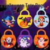 Halloween DIY Trick-or-Treat Tote Bag for Kids - Non-woven Fabric Craft Bag