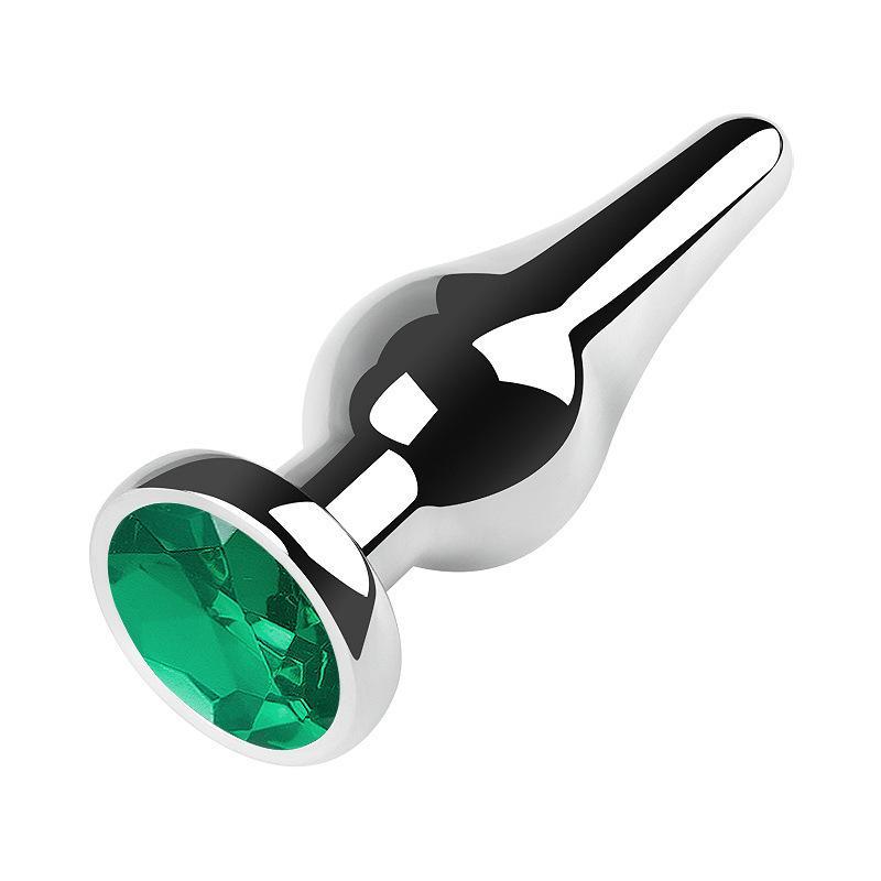Metal Anal Sex Toys Trainer Jeweled Ass Anus Butt Plugs Anal Plug Butplug Aluminum Alloy Prostate Massage Unisex Sex Toy