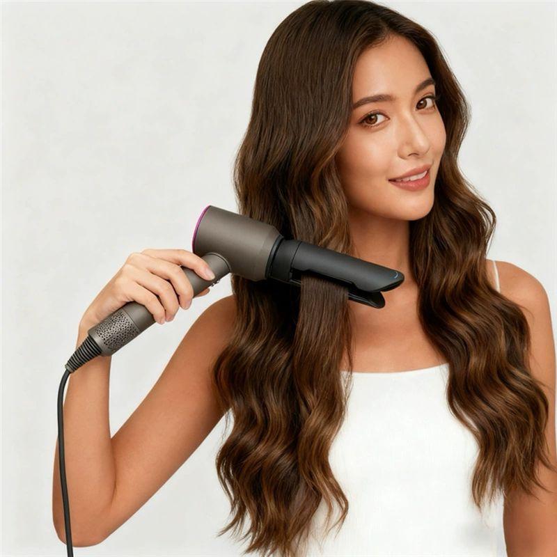 A04V Hair Straightener Nozzle For Dyson Automatic Opening And Closing Hair Styling Straightening Tool
