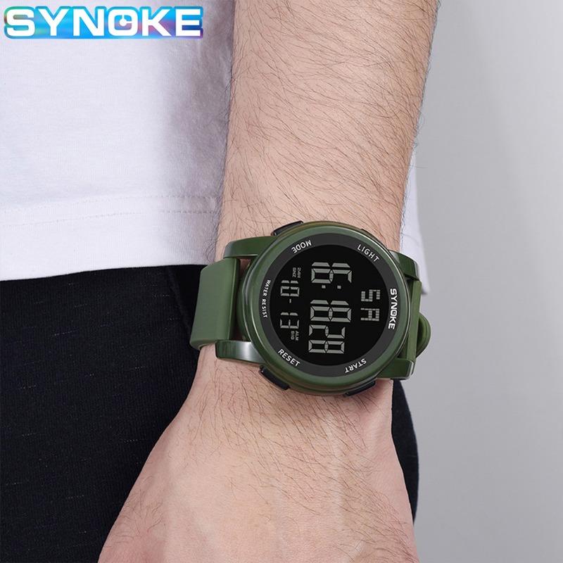 New Top Brand Waterproof Sports Watch Men's Outdoor Electronic Watch Luminous Multifunctional Student Men's Watch