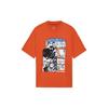 Li Ning X Disney Star Wars Series Cartoon Print Round Neck Short Sleeve T-Shirt Men Tops Koi-Red AHSS573-5