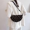 Spicy Girl Rivet Crossbody Bag Hollow Underarm Bag Fashion Y2k Shoulder Bag  Daily