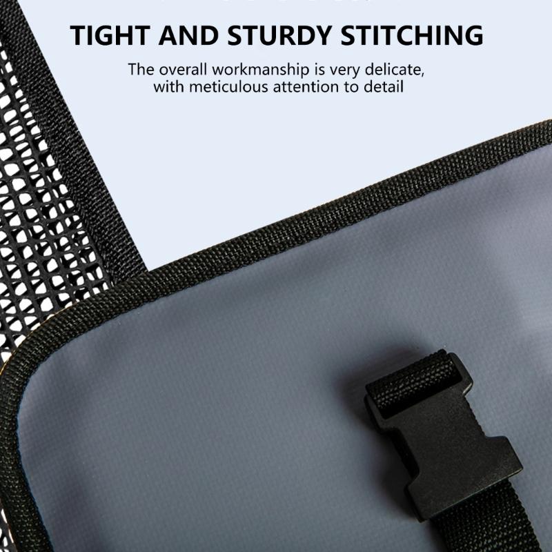 Folding Fish Basket Folding Fishing Net Fishing Baits Storage Cage with Handle & Rope Fast Drying Fishing Basket