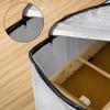 Dachbodenzelt-Isolierabdeckung mit 25"X54"X11" Dachbodentreppenisolierung Aluminium Dachboden-Staubschutz Werkzeug Ausrüstung