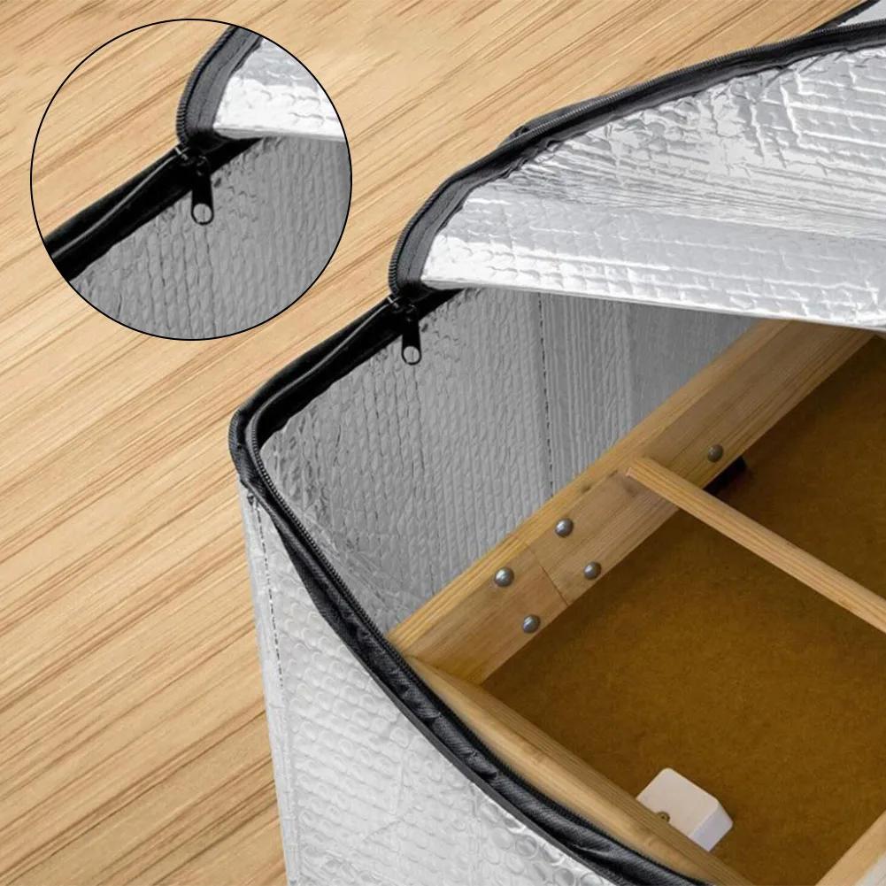 Dachbodenzelt-Isolierabdeckung mit 25"X54"X11" Dachbodentreppenisolierung Aluminium Dachboden-Staubschutz Werkzeug Ausrüstung