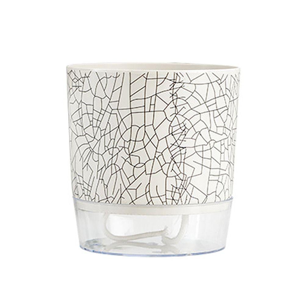 Green Plants Self-watering Plants Pot With Water Container Lazy Flower Pot Planter  Garden Supplies