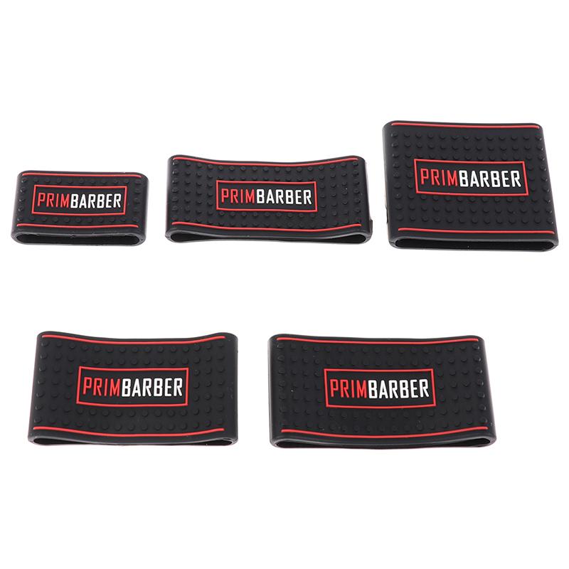 5 Pcs Non Slip Barber Hair Clipper Bands Grip Sleeves Hair Trimmer Holder Tools