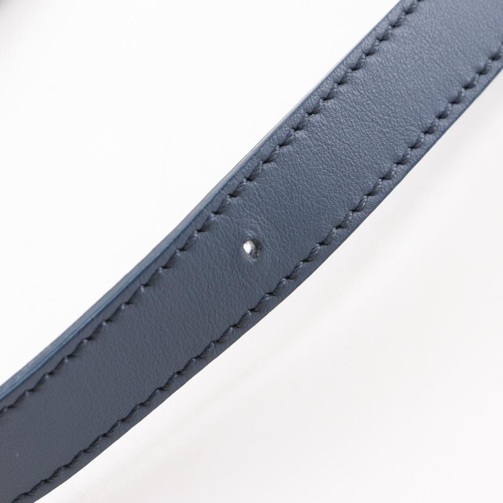 Bally Janelle Handbag JORAH 2WAYShoulder White / Blue Leather Women Used