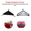 1 ks Plátěný kryt motorové kapoty auta Ochranná podprsenka na přední kapotu pro Jeep Wranglers TJ 1997-2006 Ochrana motoru Autopříslušenství