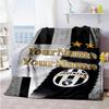 Juventus Customize Text Blanket Cozy Personalized Blanket Warmthful Decor for Chair Home Decor Bed Sofa for All Occasions