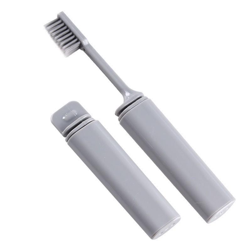 Igiene Orale Portatile Monouso Pieghevole Viaggio Campeggio Spazzolino da Denti Escursionismo Spazzolino da Denti Strumenti per la Pulizia dei Denti Spazzolino da Denti Pieghevole