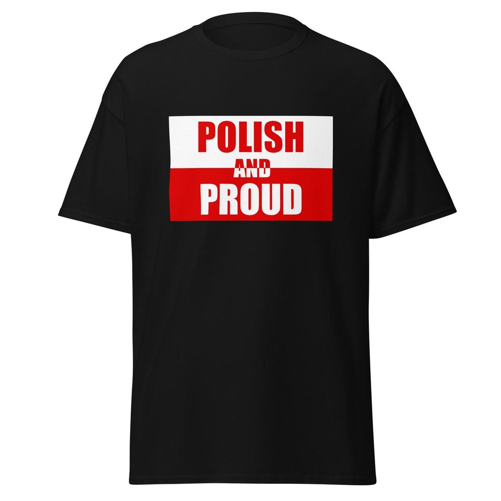 Polnisch und Stolz - Polnisches Flaggen Shirt Geschenk für stolze Polen, Unisex
