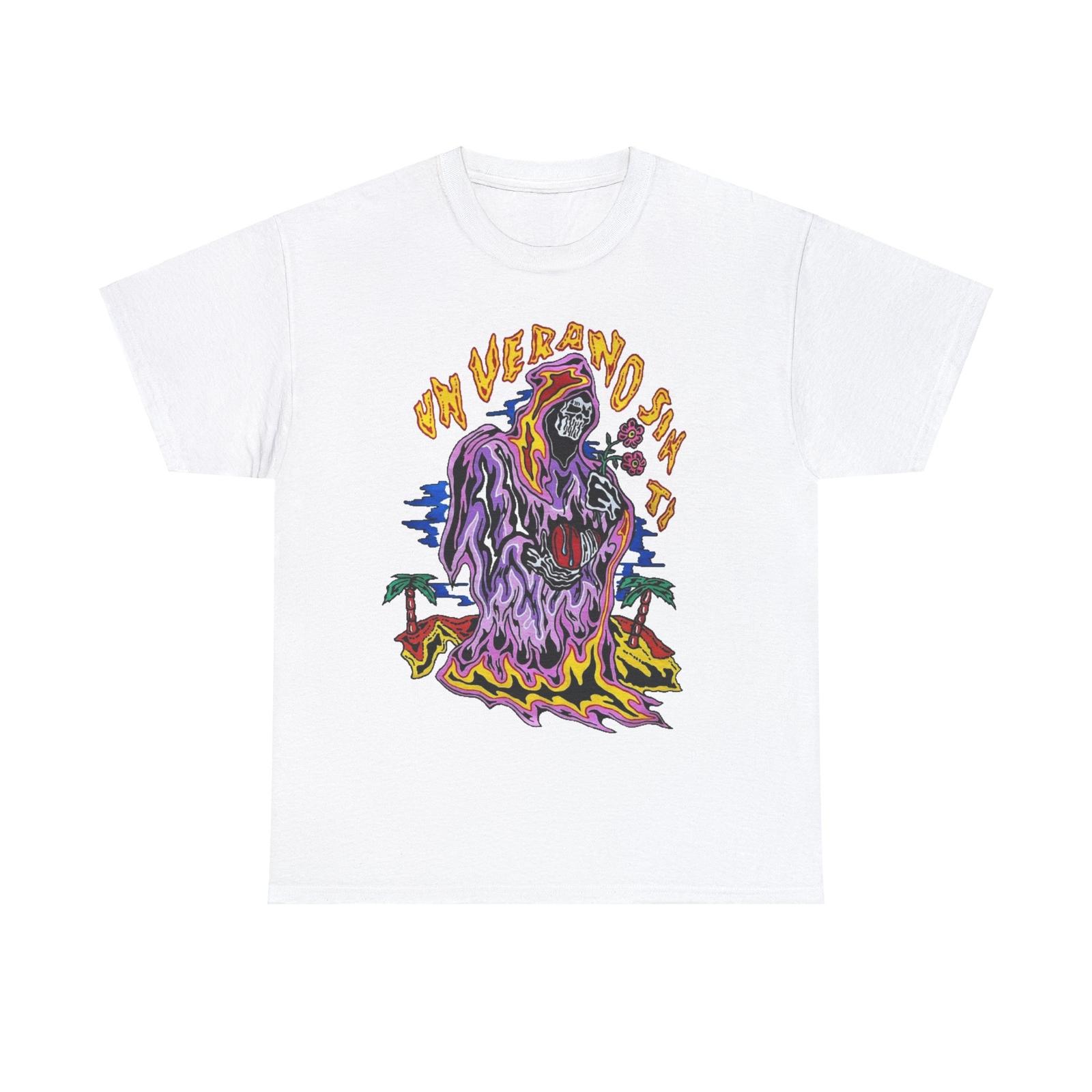 Bad Bunny Un Verano Sin Ti T-Shirts - Last World Tour Merch S разноцветный