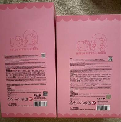 Set 2 Hello Kitty Jisoo Plush Toy Blackpink Korea Limited JAPAN F/S