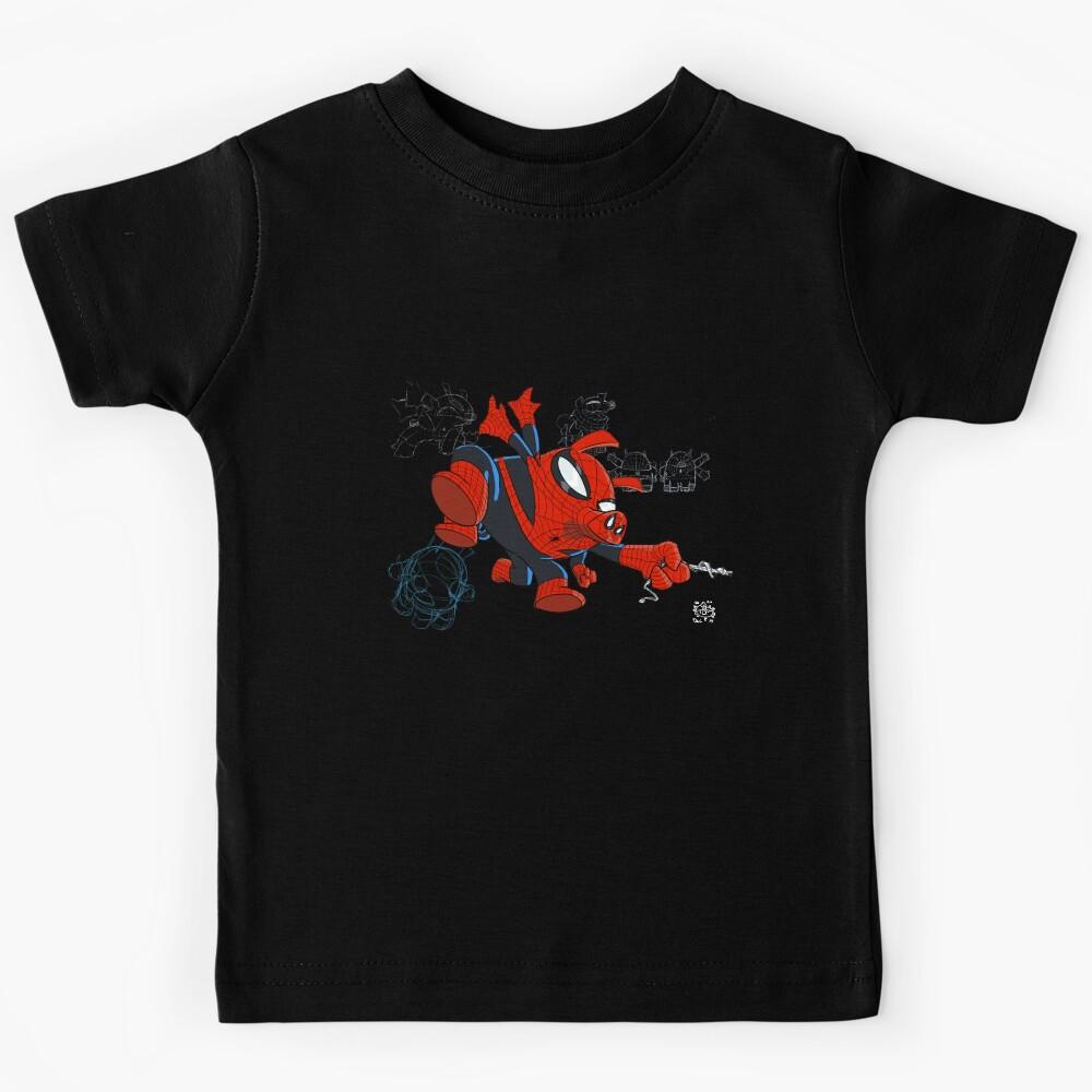 Ham-Spider Design Schematic Kids T-Shirt 130