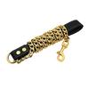 Stainless Steel Dog Lead Chain Gold Color Pet Weld Chain Strong Metal Leash For Small To Large Dogs Medium B