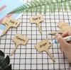 Bamboo Gardening Plant Labels & Succulent Flower Stakes