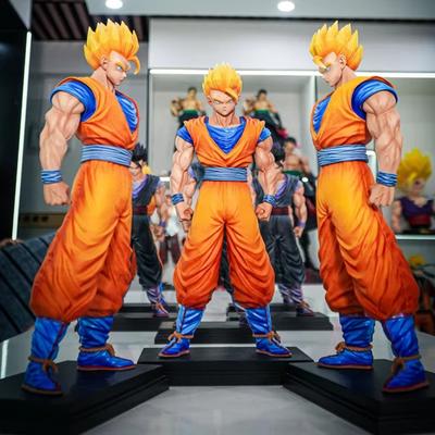 JT Studio 31cm/12,2 Zoll Dragon Ball Gohan Anime-Figur Super Saiyan 2 Son Gohan Figur Actionfigur PVC-Modell Statue Spielzeug Geschenk