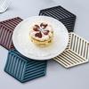 Hollow Heat Resistant Trivet for Hot Dishes Non-Slip Silicone Table Mat for Pots Scratch-Proof