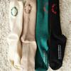 Bananasisters [2SET] Sting Circle Lettering Gold Socks 4 Colors