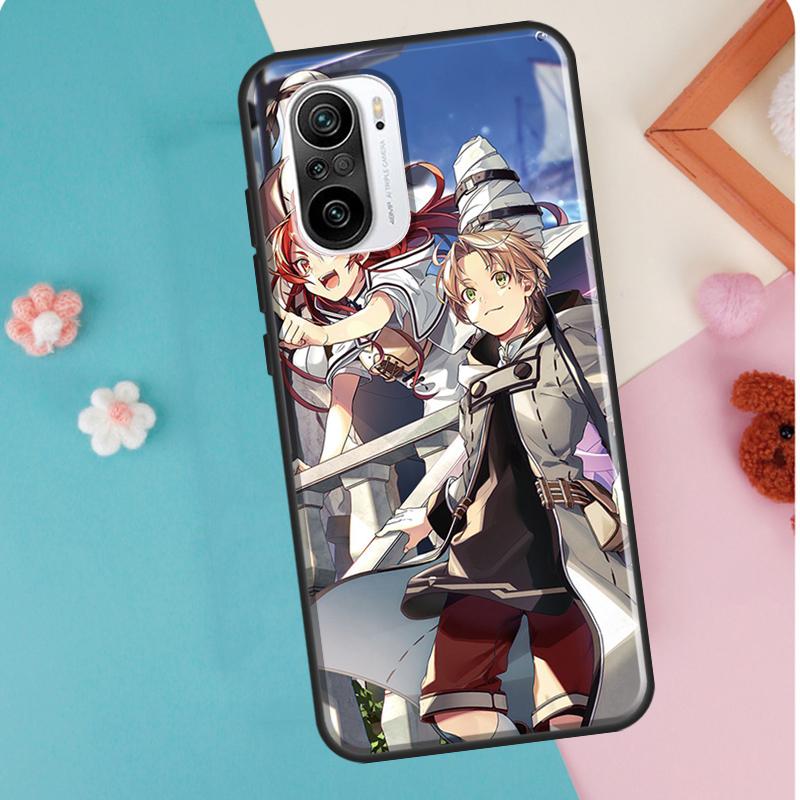 Mushoku Tensei Anime Case For Xiaomi Mi 11T 12 Pro 12X Mi 11 Lite Ultra Cover For POCO X3 Pro X4 GT M3 M4 F3